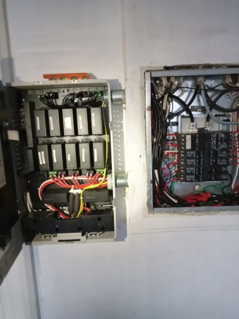 Electrical panel upgrade completed for Security Camera Wiring in Thermalito